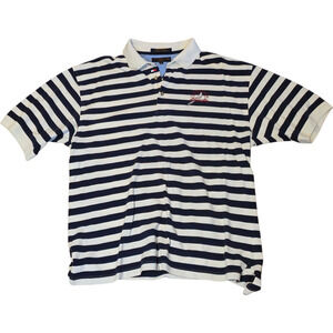 Tommy Hilfiger Polo XL Striped 101st US Open Southern Hills Golf Shirt Mens